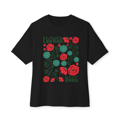 Flower Rose - Oversized Fit