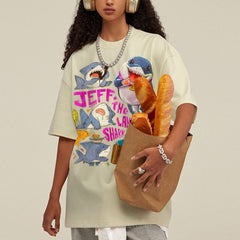The Land Shark Unisex Vintage Washed Tee