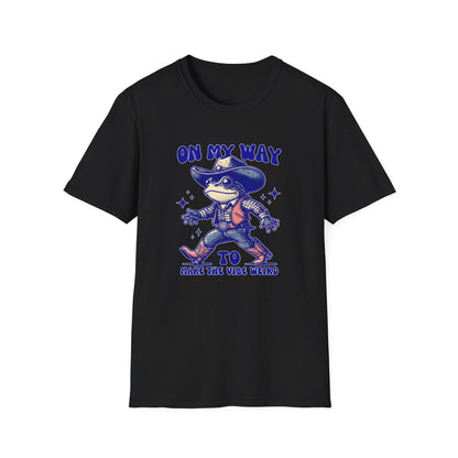 On My Way To Make The Vibe Weird Frog - Classic Fit