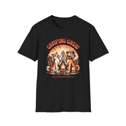 Cat Dog Camping Crew - Classic Fit