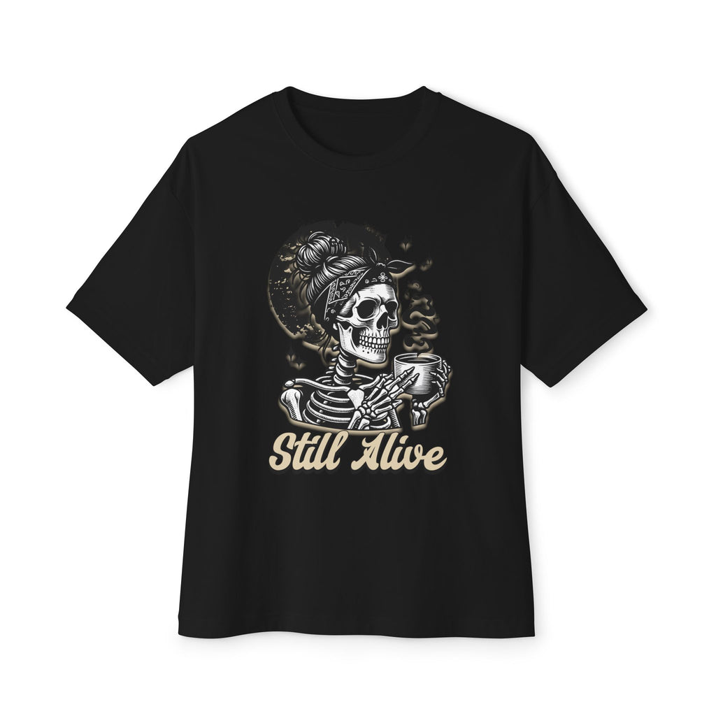 Skull Coffee - Oversized Fit Shirt