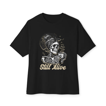Skull Coffee - Oversized Fit Shirt