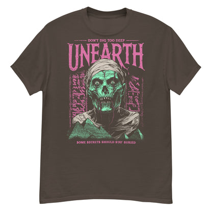 Worm Face Crew Neck Short-Sleeve T-Shirt Soft and Breathable