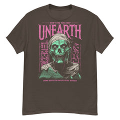 Worm Face Crew Neck Short-Sleeve T-Shirt Soft and Breathable