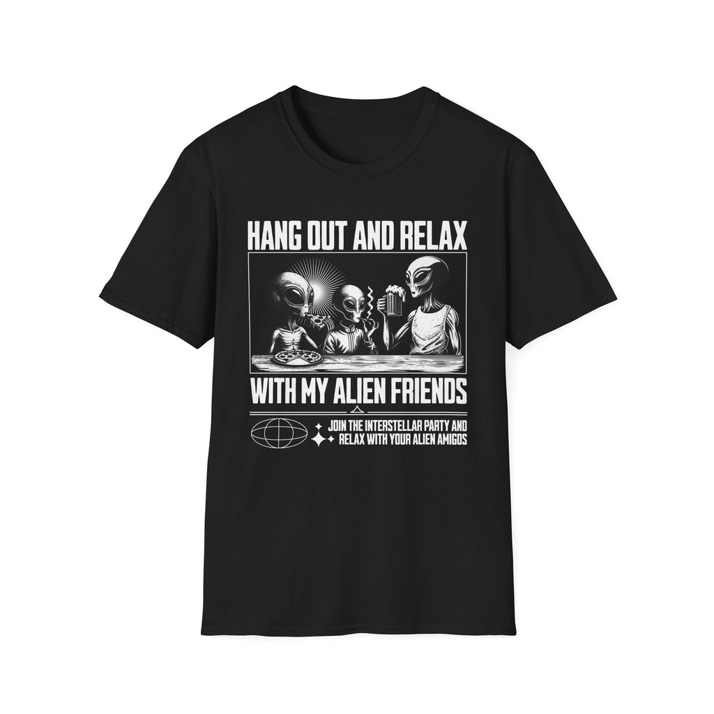 Alien hang out friends - Classic Fit