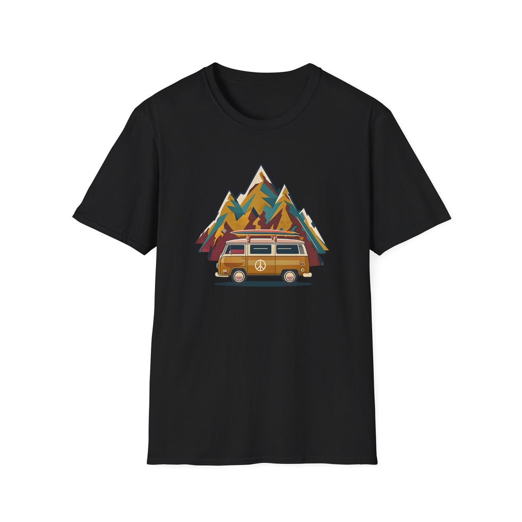 70s Adventure Van with Peace - Classic Fit
