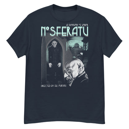 Slient Symphony Of Horror Crew Neck Short-Sleeve T-Shirt Soft and Breathable