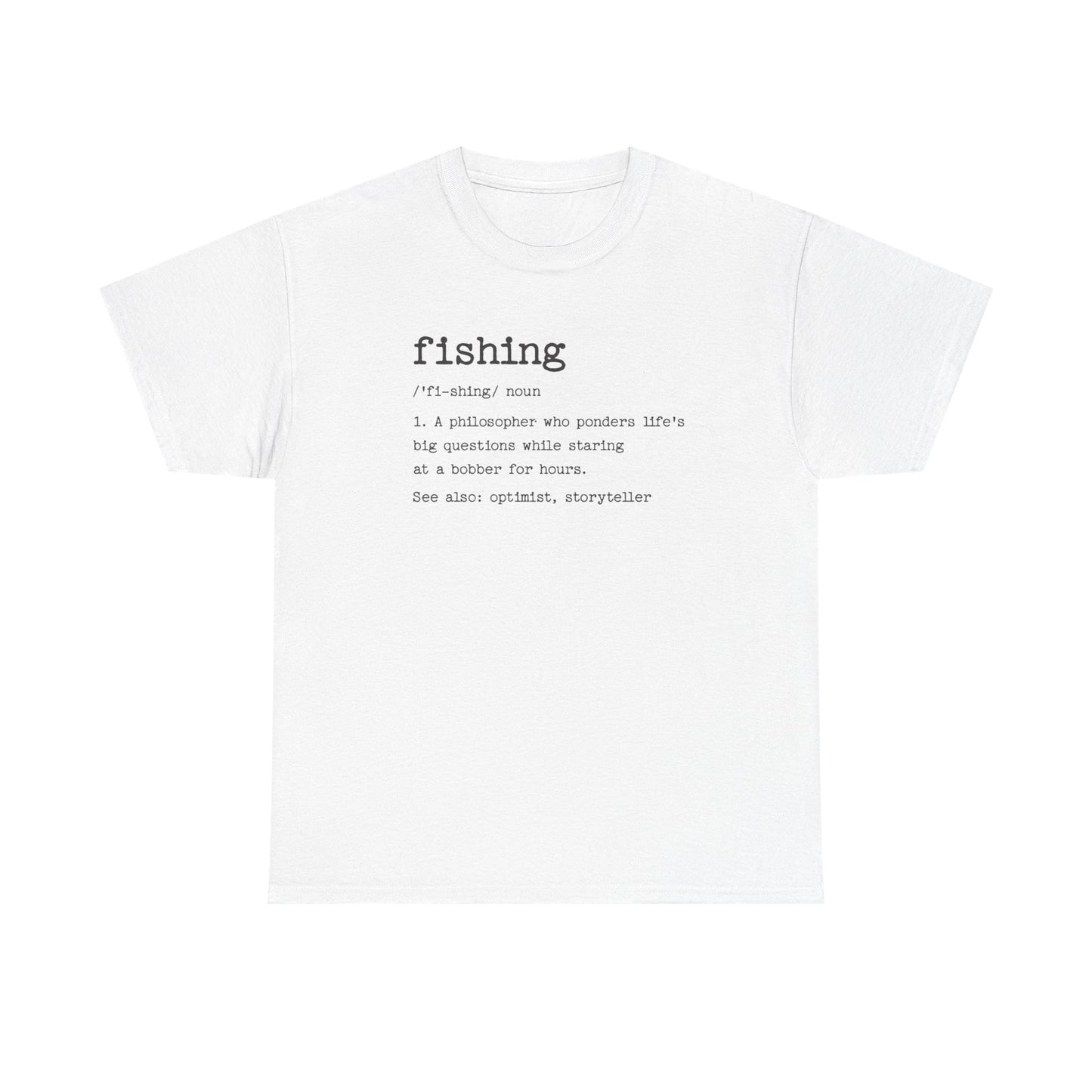 5-Fishing Puns Shirt Crew Neck Short-Sleeve T-Shirt – Classic & Comfortable