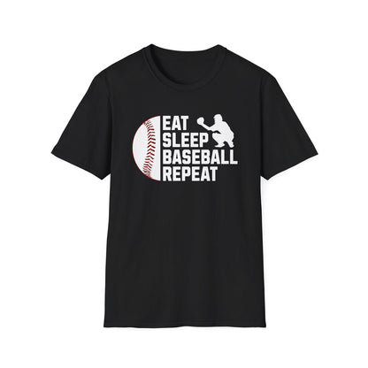Eat Sleep Baseball Repeat - Classic Fit