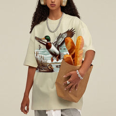 Wild Duck Unisex Vintage Washed Tee