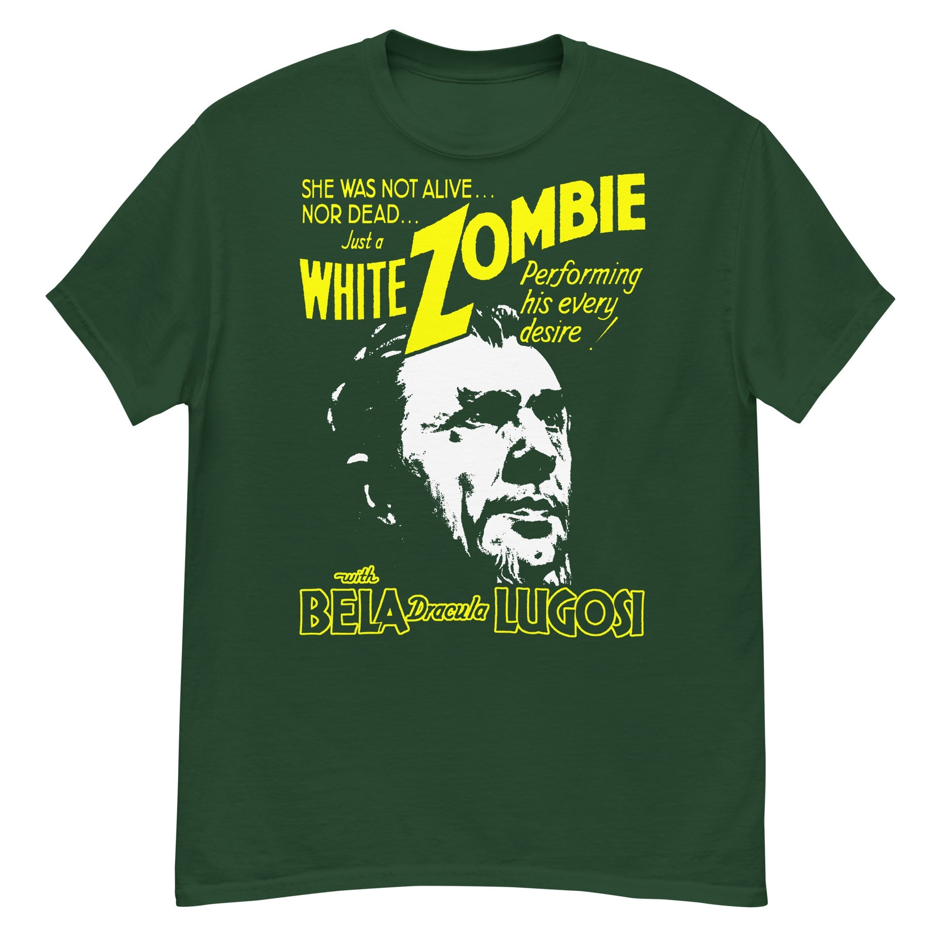 LUGOSI'S ZOMBIE Crew Neck Short-Sleeve T-Shirt Soft & Breathable
