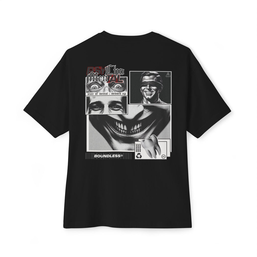 Psycho Mental - Oversized Back Printed