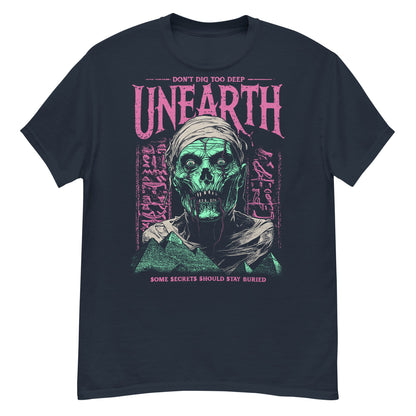 Worm Face Crew Neck Short-Sleeve T-Shirt Soft and Breathable