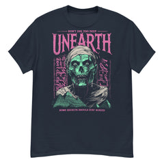 Worm Face Crew Neck Short-Sleeve T-Shirt Soft and Breathable