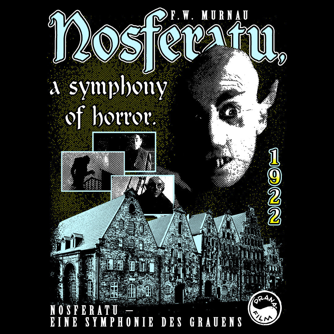 NOSFERATU 1922 Crew Neck Short-Sleeve T-Shirt Soft and Breathable