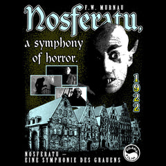 NOSFERATU 1922 Crew Neck Short-Sleeve T-Shirt Soft and Breathable