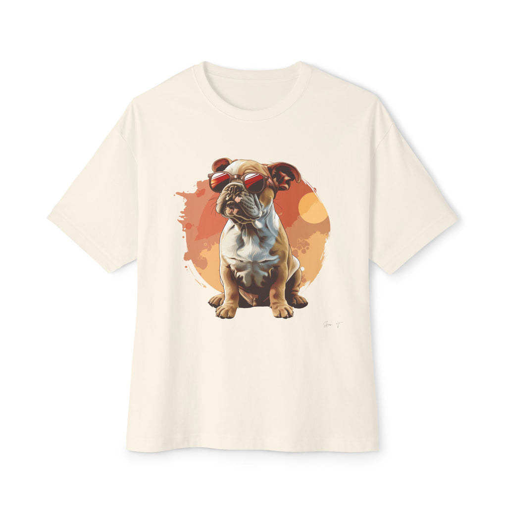 Cute Bulldog Puppy - Oversized Fit