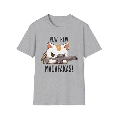 Pew Pew MADAFAKAS! Sniper Cat - Classic Fit