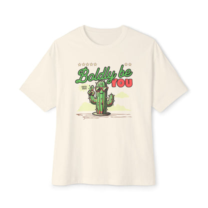 Bold Cute Cactus - Oversized Fit