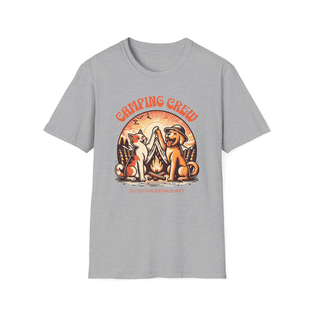 Cat Dog Camping Crew - Classic Fit