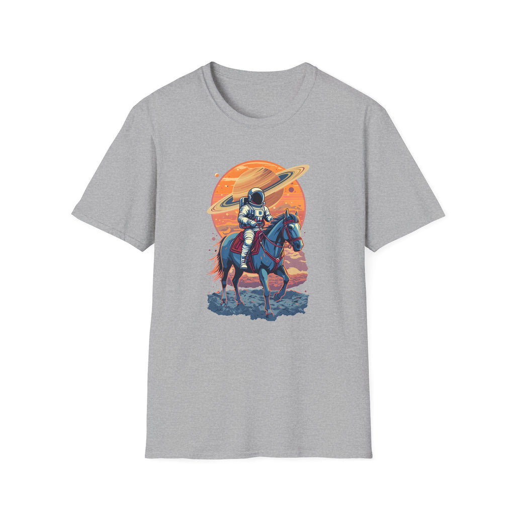 Astronaut Riding Horse in Space - Classic Fit