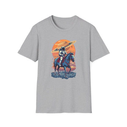 Astronaut Riding Horse in Space - Classic Fit