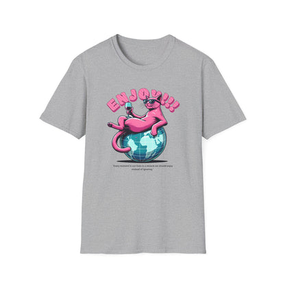 Pink Cat Enjoy - Classic Fit