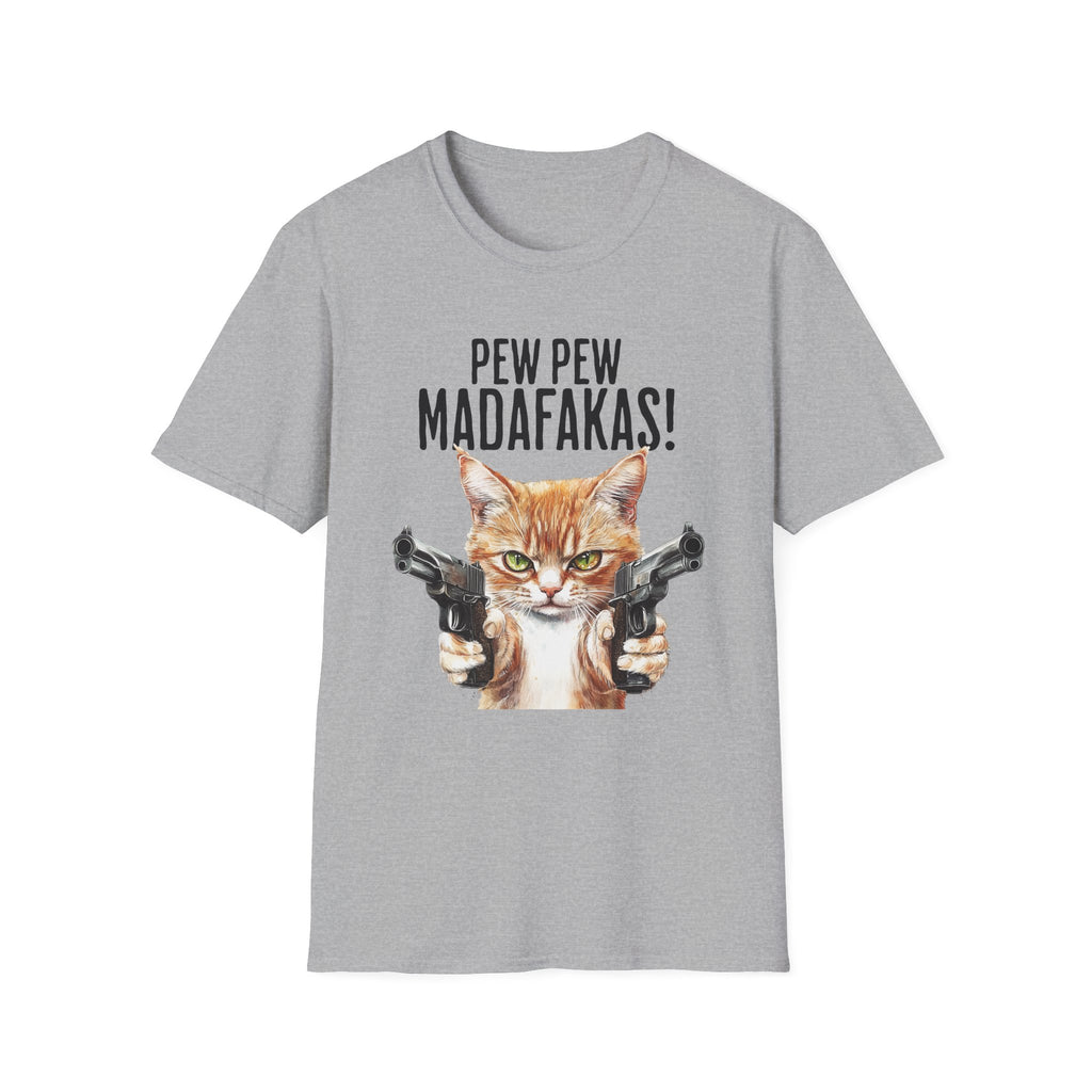 Pew Pew MADAFAKAS! Orange Cat - Classic Fit