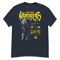 HOLLOW WHISKERS Crew Neck Short-Sleeve T-Shirt Soft & Breathable