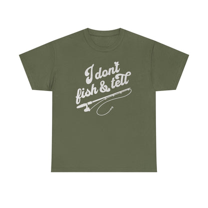 9-Fishing Puns Shirt Crew Neck Short-Sleeve T-Shirt – Classic & Comfortable