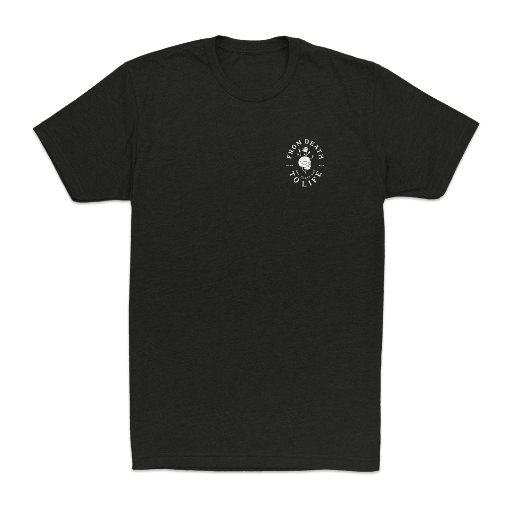 Death to Life Neck Short-Sleeve T-Shirt Soft & Breathable