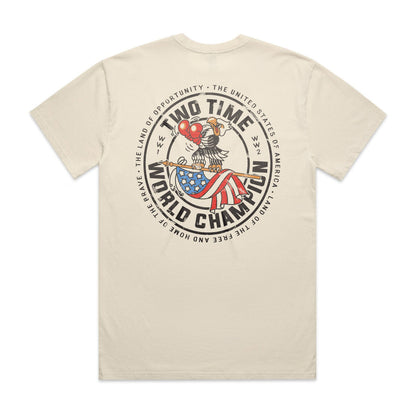 2X WORLD CHAMP T SHIRT