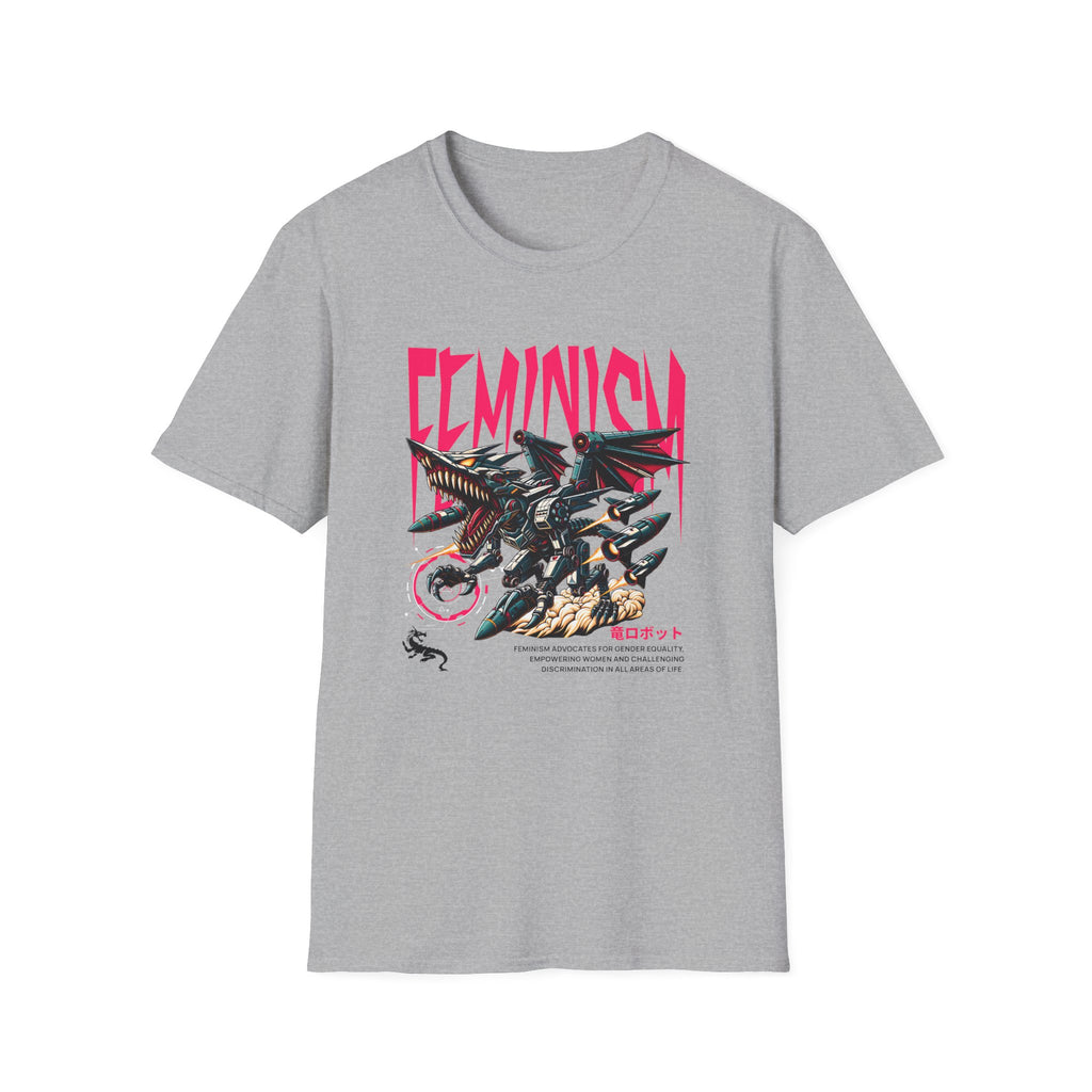 Feminism Dragon Robot - Classic Fit