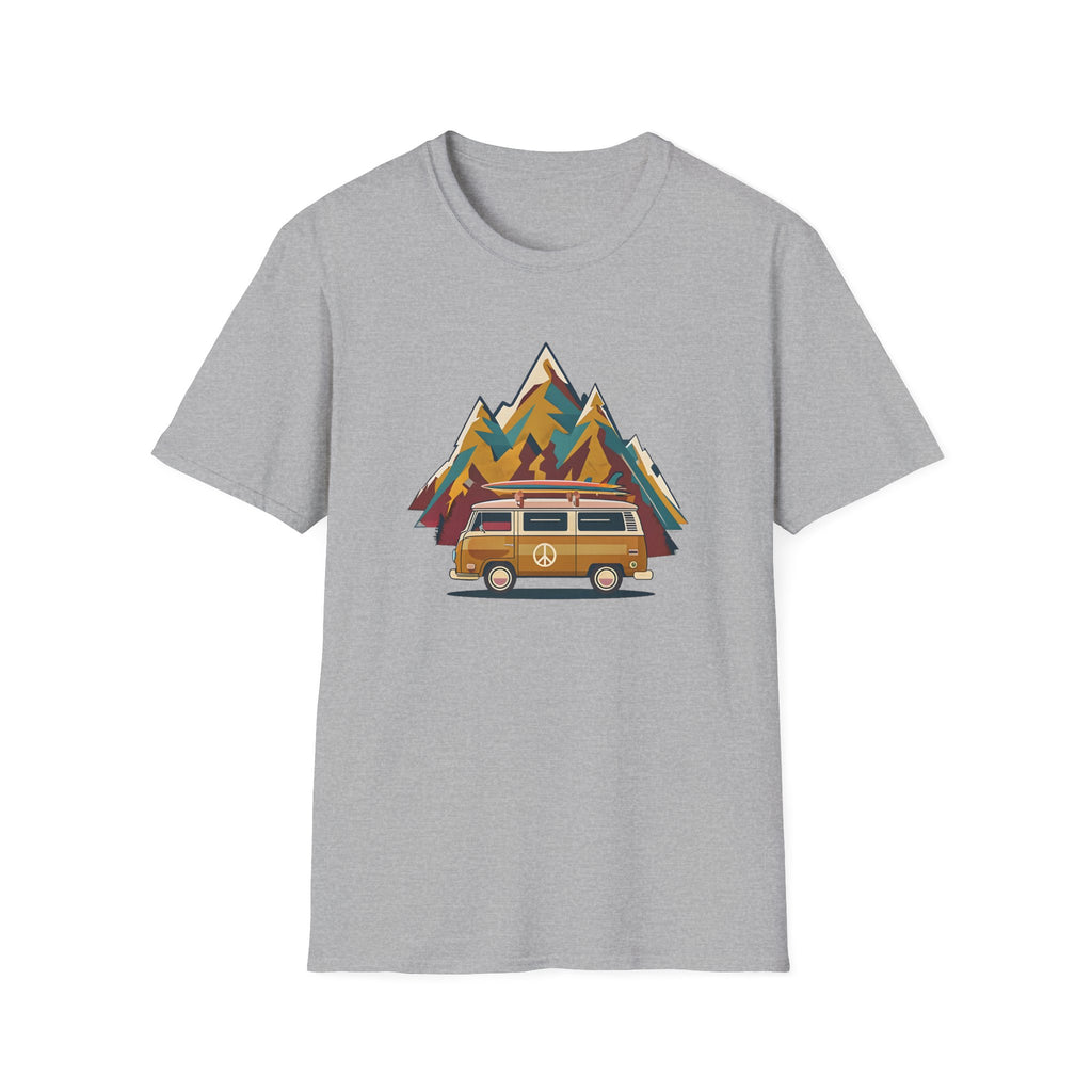 70s Adventure Van with Peace - Classic Fit