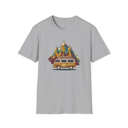 70s Adventure Van with Peace - Classic Fit