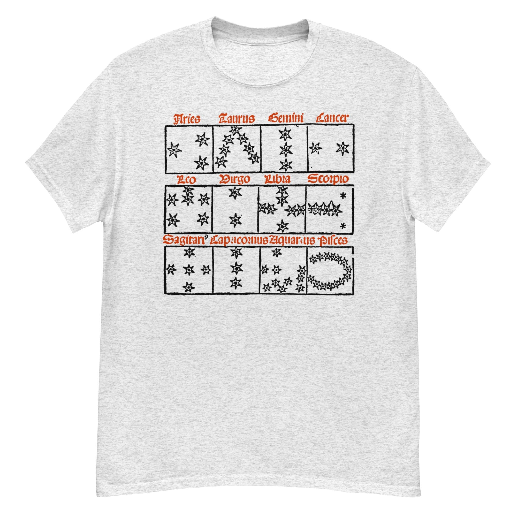 Zodiac Neck Short-Sleeve T-Shirt Soft & Breathable