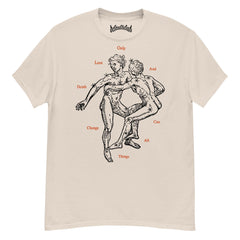 Love And Death Tee Neck Short-Sleeve T-Shirt Soft & Breathable