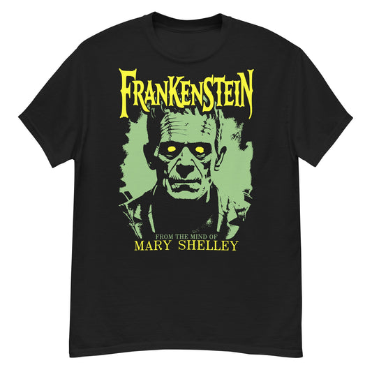 MARY'S FRANKENSTEIN Crew Neck Short-Sleeve T-Shirt Soft & Breathable
