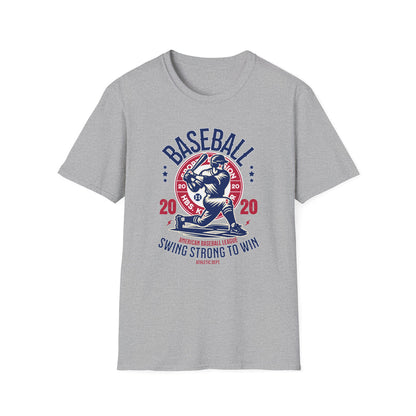 Baseball, Swing Strong to Win - Classic Fit