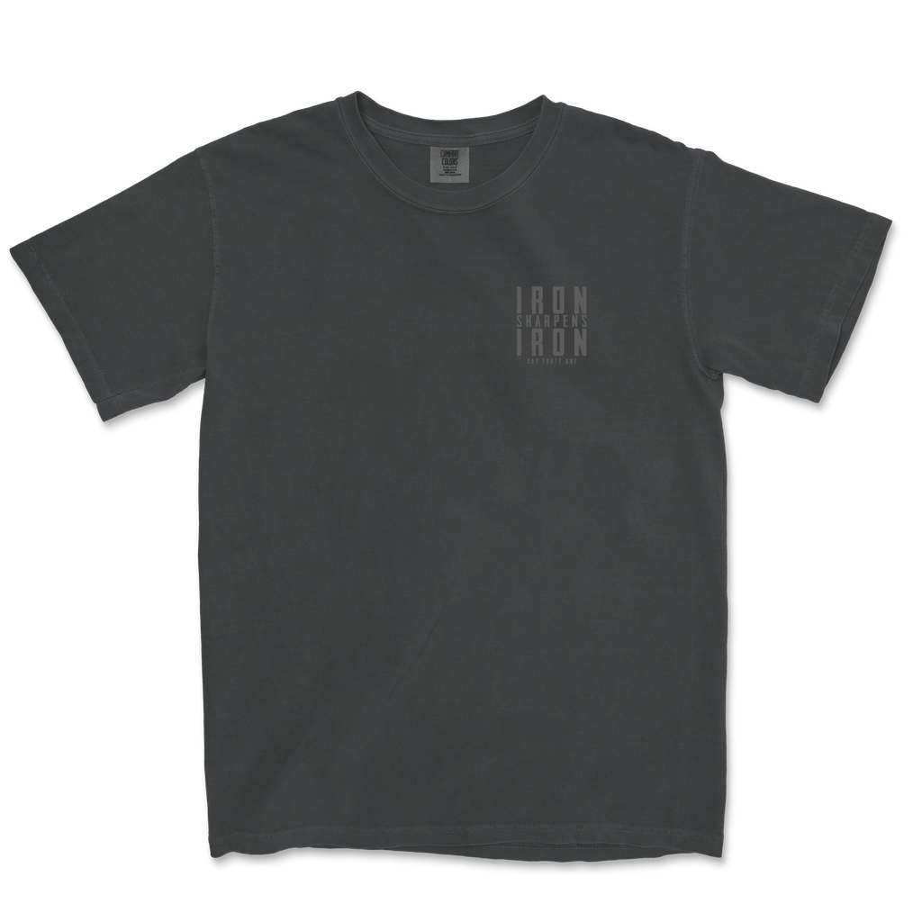 Iron Sharpens Iron Neck Short-Sleeve T-Shirt Soft & Breathable