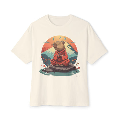Capybara Meditate v2 - Oversized Fit