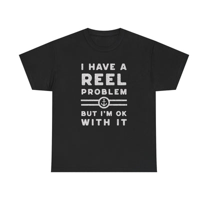 7-Fishing Puns Shirt Crew Neck Short-Sleeve T-Shirt – Classic & Comfortable