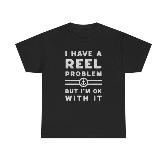 7-Fishing Puns Shirt Crew Neck Short-Sleeve T-Shirt – Classic & Comfortable