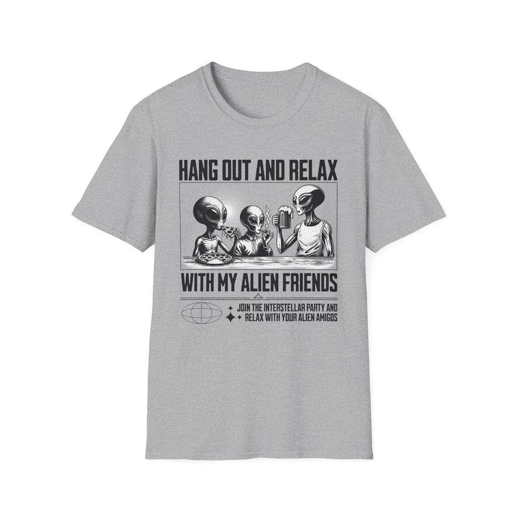 Alien hang out friends - Classic Fit