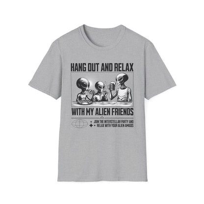 Alien hang out friends - Classic Fit