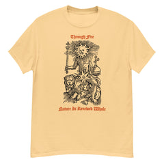 Through Fire Nature Is Renewed Whole Neck Short-Sleeve T-Shirt Soft & Breathable