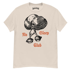 No Sleep Club Neck Short-Sleeve T-Shirt Soft & Breathable