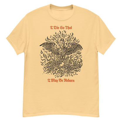 I Die So That I May Be Reborn Neck Short-Sleeve T-Shirt Soft & Breathable