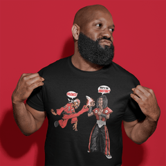 Dragonfly Jones And Shonuff Funny Premium Crew Neck Short-Sleeve T-Shirt Soft & Breathable