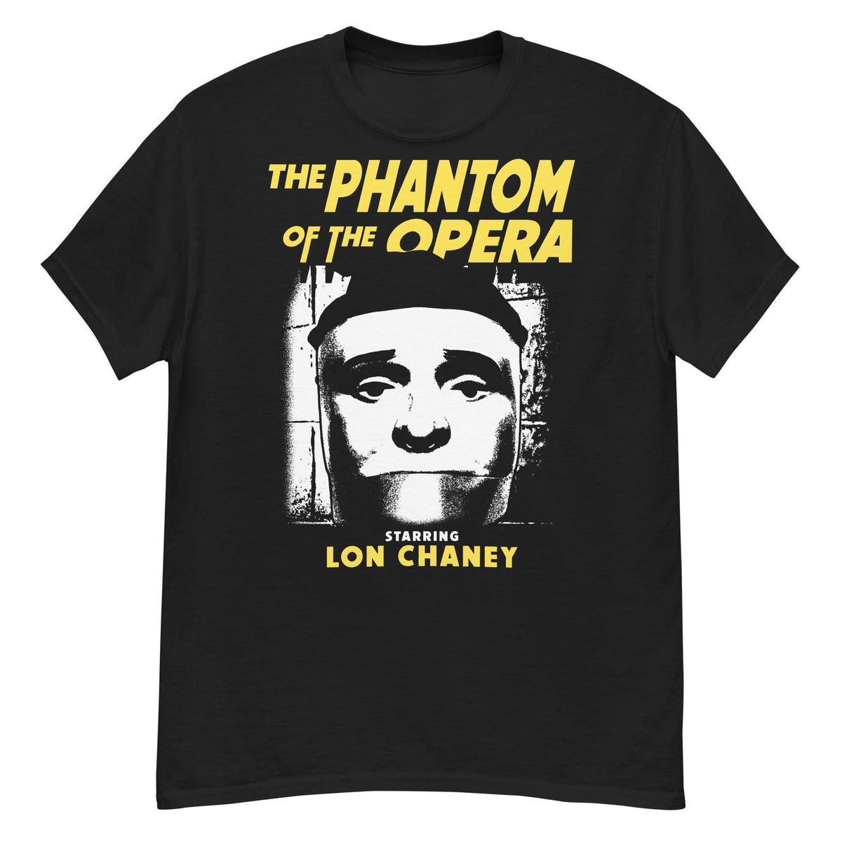 CHANEY'S PHANTOM OF THE OPERA Crew Neck Short-Sleeve T-Shirt Soft & Breathable